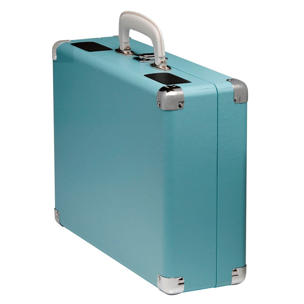 Denver VPL-120 Bærbar Pladespiller m. Indbygget Højtaler & Optagelsessoftware - Blå