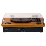 Denver VPL-230 Pladespiller m. Indbyggede Højtalere (2 x 10W) - Sort / Træ