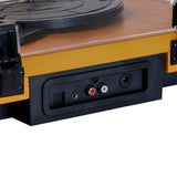 Denver VPL-230 Pladespiller m. Indbyggede Højtalere (2 x 10W) - Sort / Træ