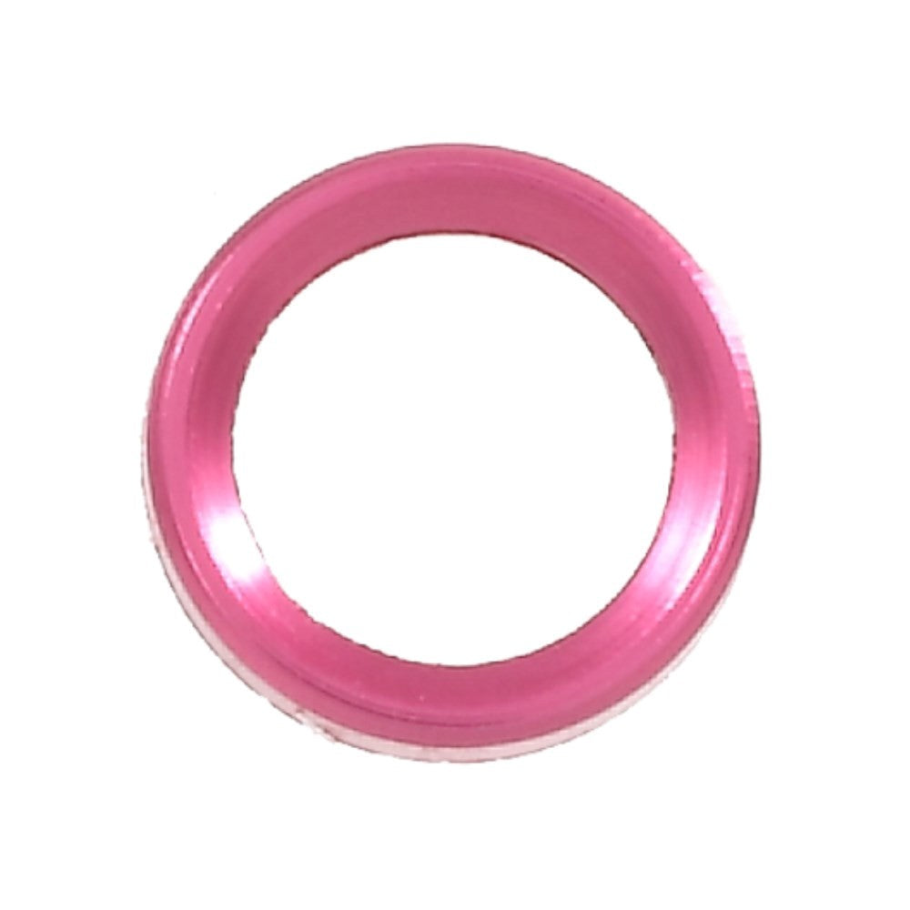 iPhone 6 Plus / 6s Plus Bagkameralinse Metal Beskyttelses Ring Pink