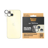 iPhone 15 / 15 Plus PanzerGlass PicturePerfect - Beskyttelse til Kamera - Platinum Strength - Gennemsigtig / Sort