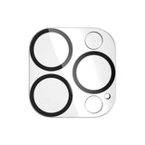 iPhone 15 Pro / 15 Pro Max PanzerGlass PicturePerfect - Beskyttelse til Kamera - Platinum Strength - Gennemsigtig / Sort