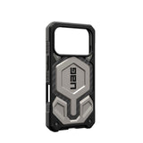 UAG Monarch Pro Cover - iPhone 17 Pro - MagSafe Kompatibel - Titanium