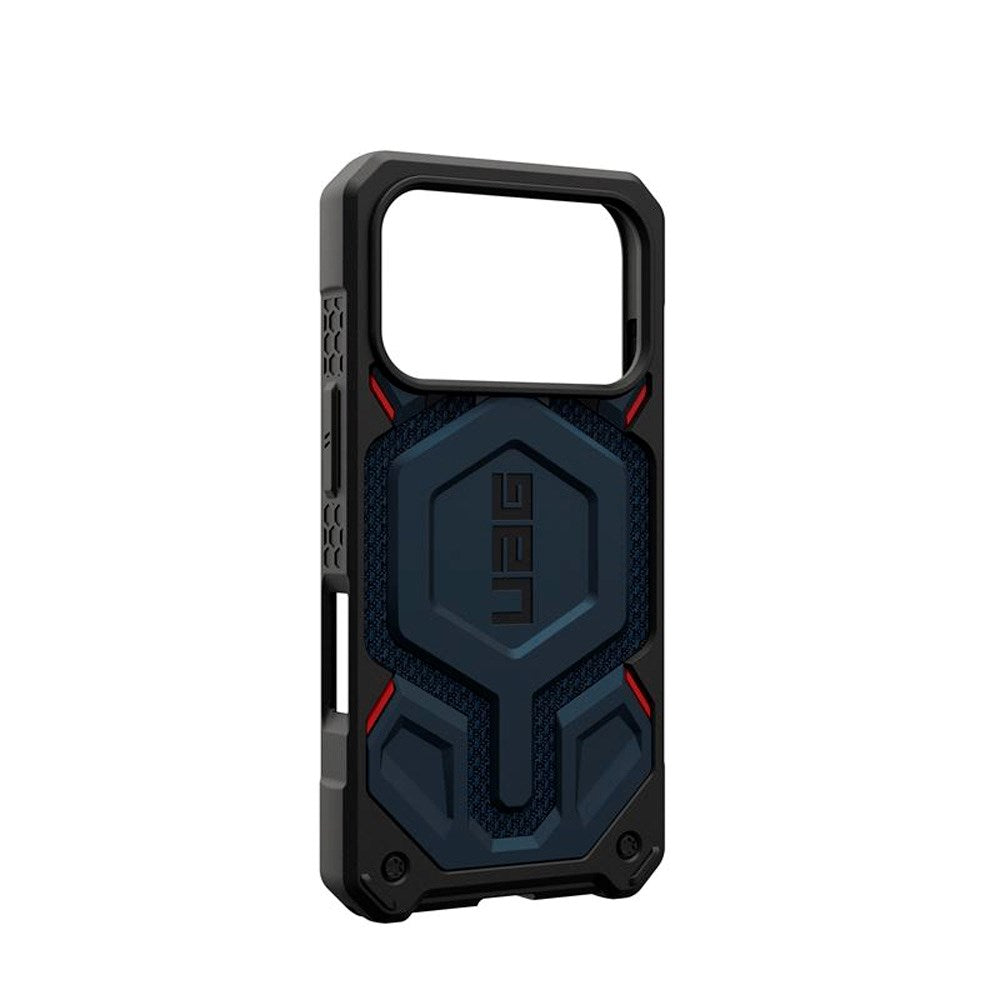 iPhone 17 Pro UAG Monarch Pro Cover - MagSafe Kompatibel - Sort / Blå (DEMO)