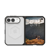 UAG iPhone Duo Mouve Mobil Cover - MagSafe Kompatibel - Gennemsigtig / Sort