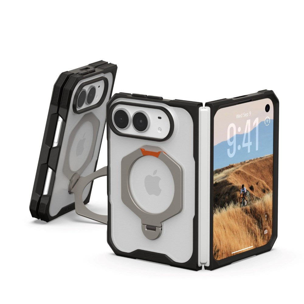 UAG iPhone Duo Mouve XTE Håndværker Cover - MagSafe Kompatibel - Grå