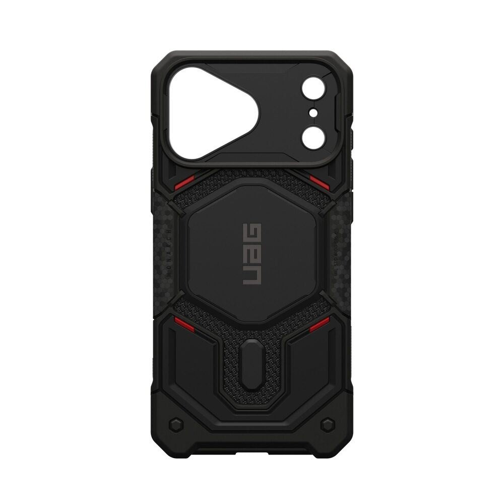 UAG iPhone 18 Pro Max / 17 Pro Max Monarch Pro Mobil Cover - MagSafe Kompatibel - Kevlar Black