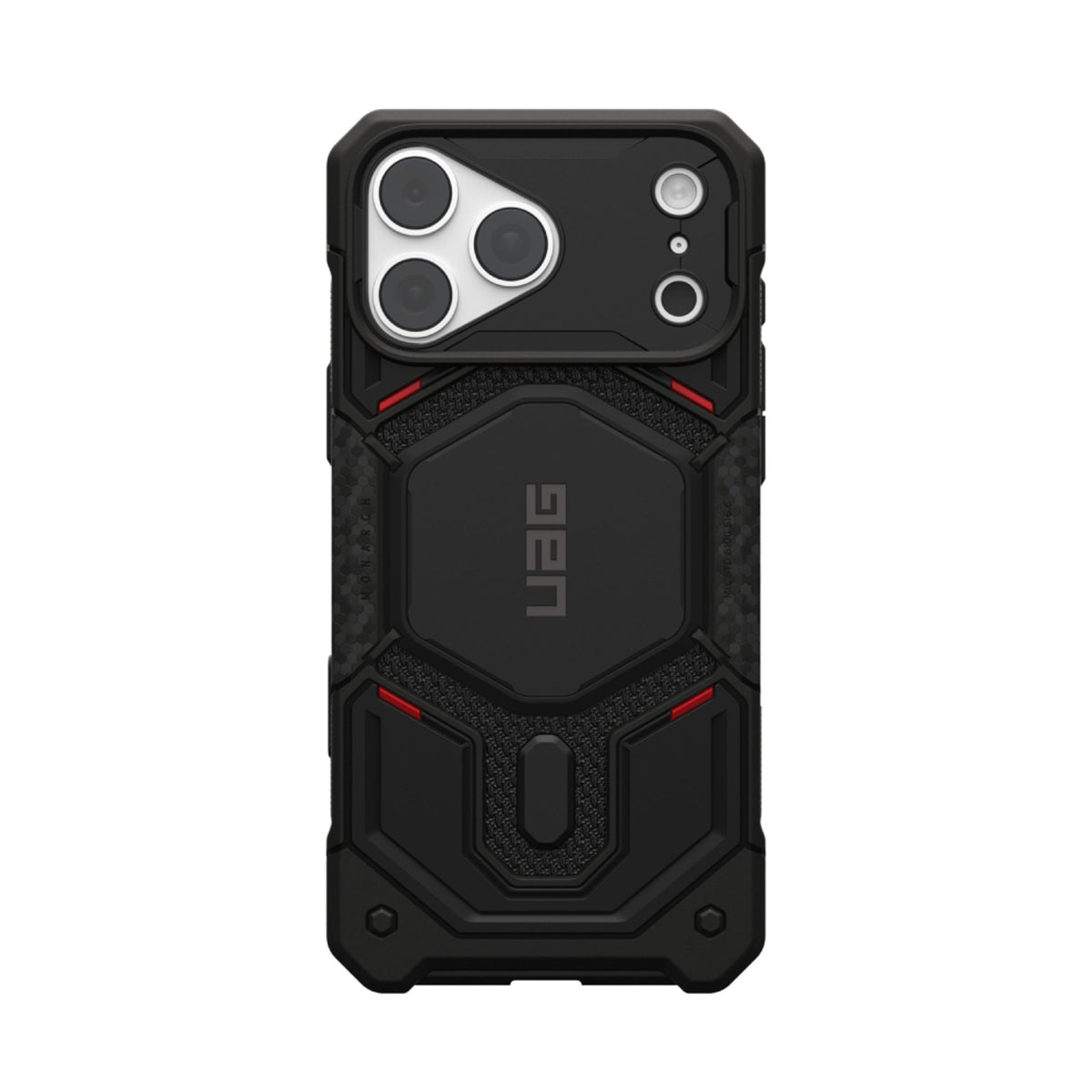 UAG iPhone 18 Pro Max / 17 Pro Max Monarch Pro Mobil Cover - MagSafe Kompatibel - Kevlar Black