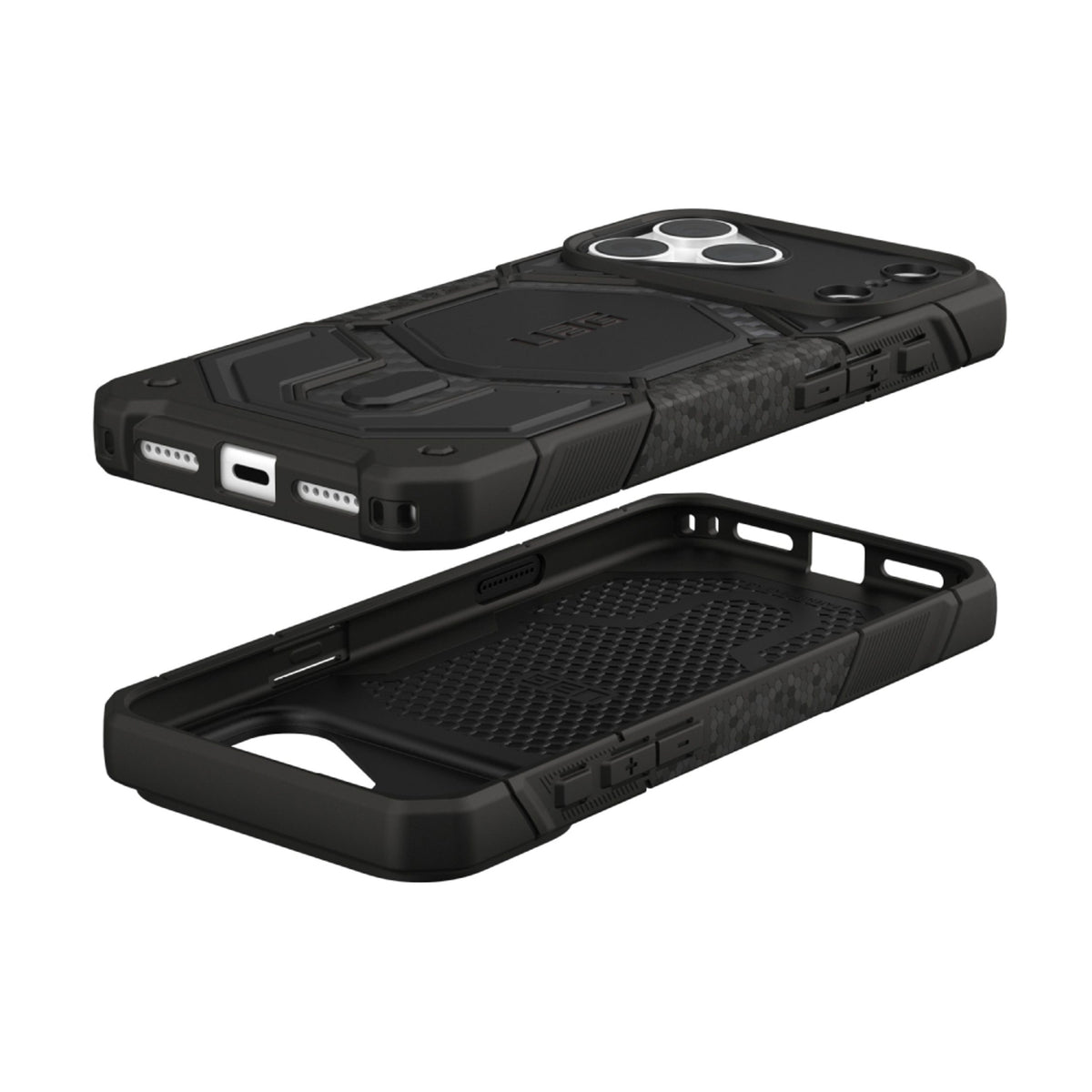 UAG iPhone 18 Pro Max / 17 Pro Max Monarch Pro Mobil Cover - MagSafe Kompatibel - Carbon Fiber
