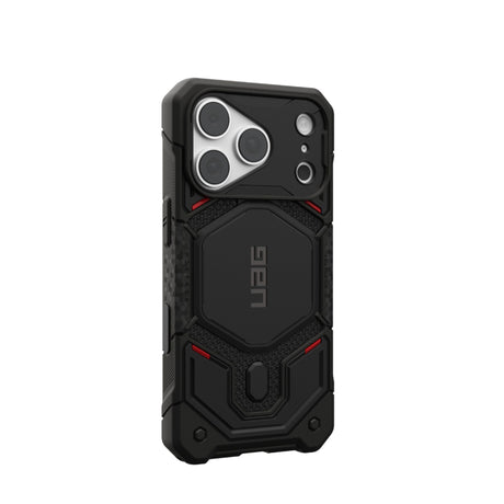 UAG iPhone 18 Pro / 17 Pro Monarch Pro Mobil Cover - MagSafe Kompatibel - Kevlar Black