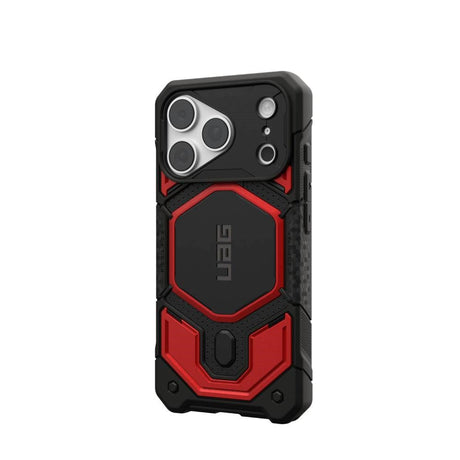 UAG iPhone 18 Pro / 17 Pro Monarch Pro Mobil Cover - MagSafe Kompatibel - Crimson