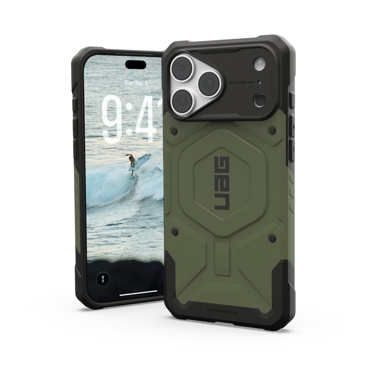 UAG iPhone 18 Pro Max / 17 Pro Max Pathfinder Håndværker Cover - MagSafe Kompatibel - Grøn