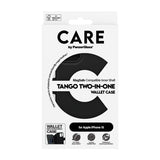CARE by PanzerGlass iPhone 15 Feature Tango 2-in-1 Flip Cover m. Pung - Sort