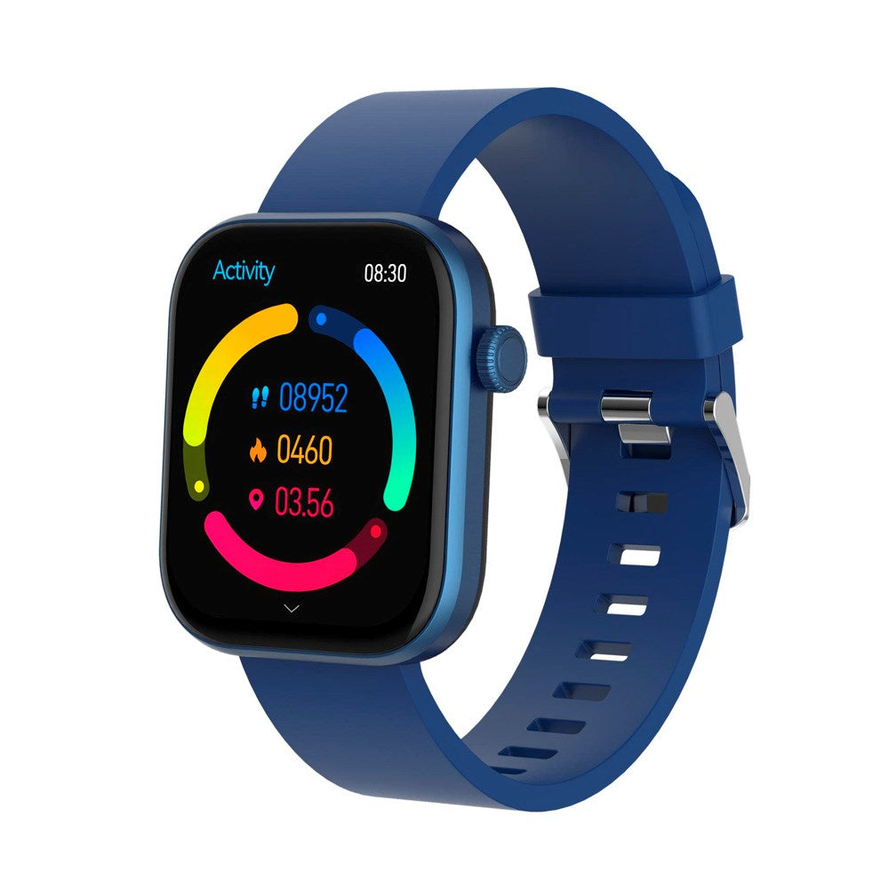 Denver SWC-185 Bluetooth Smartwatch med Indbygget Sundheds- & Sportstracker - Mørkeblå