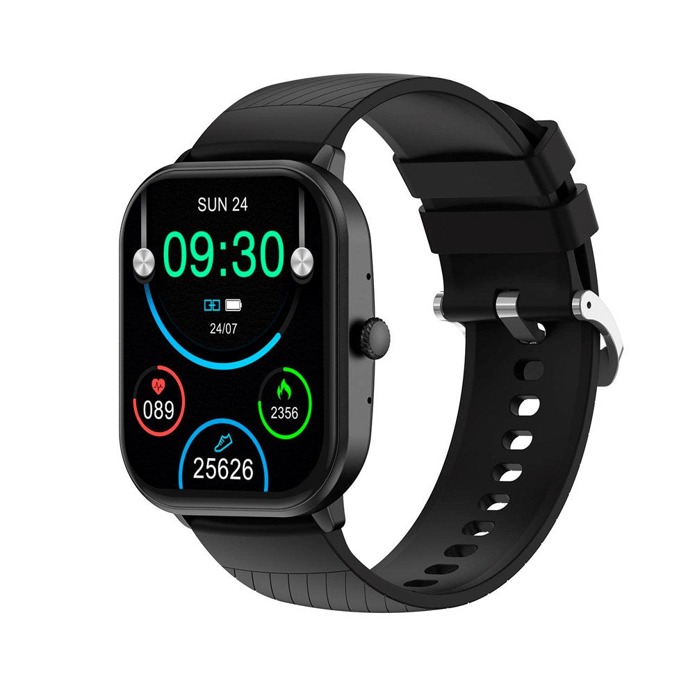 Denver SWC-187 Bluetooth Smartwatch med Indbygget Sundhedstracking og Stemmekontrol - Sort - (DEMO)