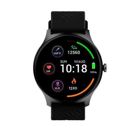 Denver SWC-387 Bluetooth Smartwatch med Indbygget Sundhed- & Træningstracker - Sort
