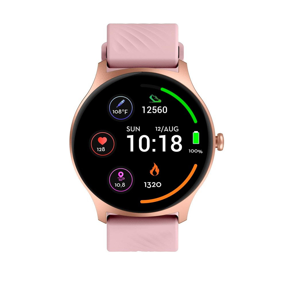 Denver SWC-387 Bluetooth Smartwatch med Indbygget Sundhed- & Træningstracker - Lyserød