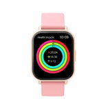 Denver SWC-176RO Bluetooth Smartwatch m. Søvn- og Fitnesstracker - Silikone Urrem - Lyserød