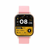 Denver SWC-176RO Bluetooth Smartwatch m. Søvn- og Fitnesstracker - Silikone Urrem - Lyserød