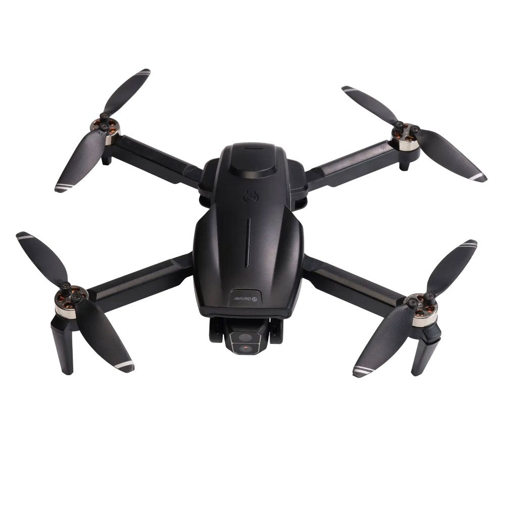 Foldbar Drone - Denver DCW-3520 - Front- & Bundkamera (720p / 480p) - Altitude Hold Funktion - Sort