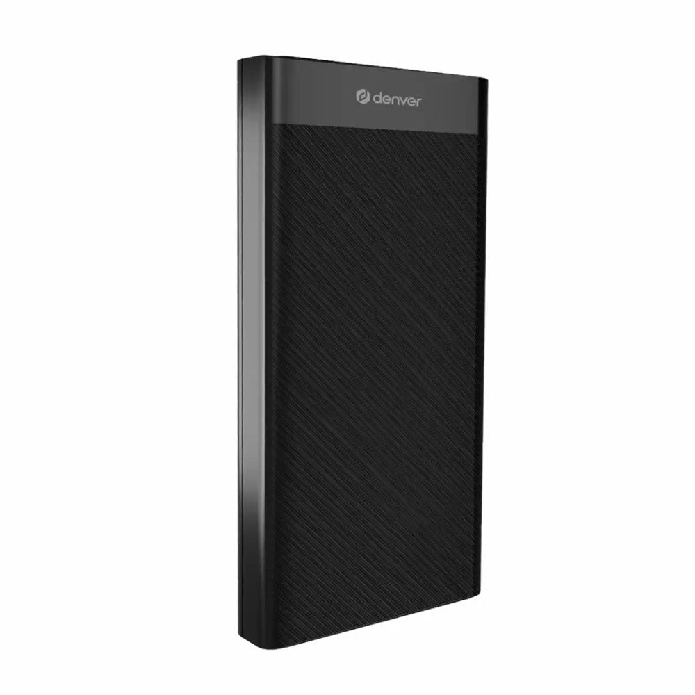 Denver 22.5W PowerBank - 10.000 mAh - Sort