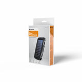 Denver Solcelle PowerBank m. USB-A & USB-C - 20.000 mAh - Sort