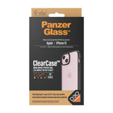 iPhone 15 Bagside Cover PanzerGlass D3O Bio ClearCase - Sort Kant