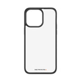 iPhone 15 Pro Max Bagside Cover PanzerGlass D3O Bio ClearCase - Sort Kant