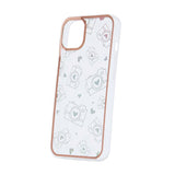 iPhone 14 Pro Max Hybrid Plastik Bagside Cover m. Holografisk Print - Kamera Motiv - Gennemsigtig