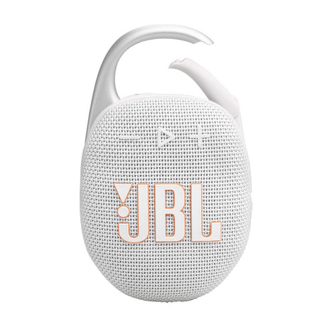 JBL Clip 5 Bluetooth Højtaler m. Karabinhage - Hvid