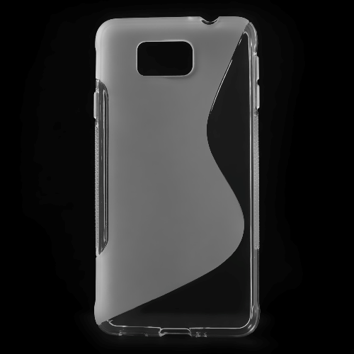 Samsung Galaxy Alpha S-Shape TPU Cover Gennemsigtig