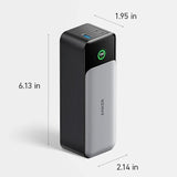 Anker 737 GaN Gen.2 18W Powerbank 24.000 mAh 2x PD USB-C & 1x USB-A - Sort