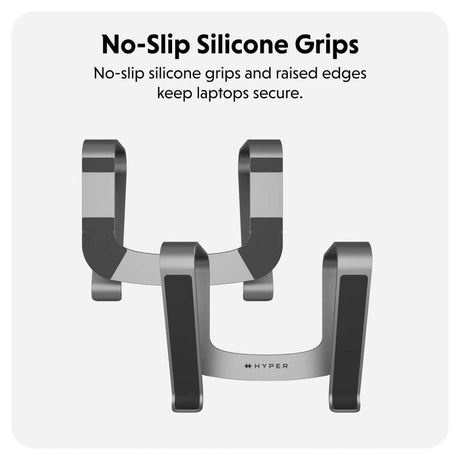 Hyper Ergonomisk Laptop Stand - Space Grey