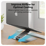Hyper Justerbar Laptop Holder - Space Grey