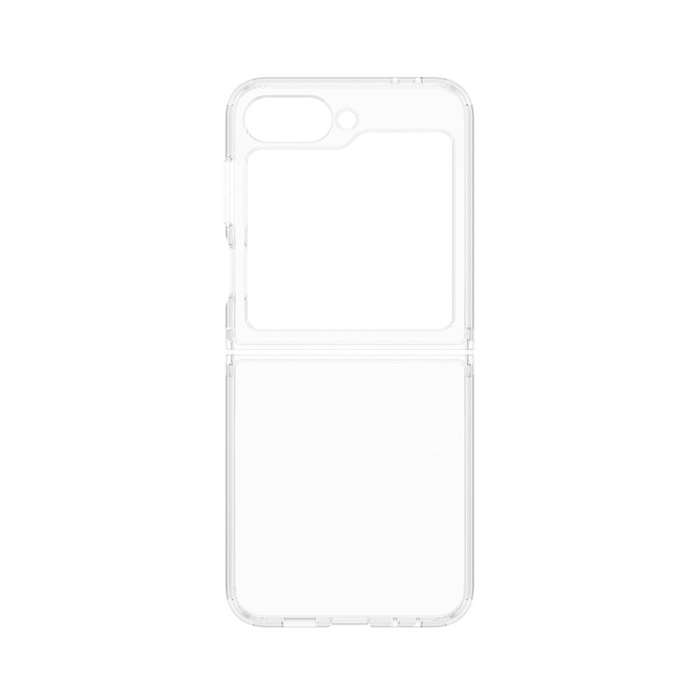 Samsung Galaxy Z Flip6 Bagside Cover PanzerGlass HardCase Antibakteriel - Gennemsigtig