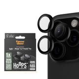 iPhone 16 Pro / 16 Pro Max PanzerGlass Ceramic Hoops - Beskyttelse til Kamera - Gennemsigtig