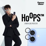 iPhone 16 / 16 Plus PanzerGlass Hoops - Beskyttelse til Kamera - Gennemsigtig