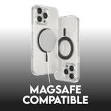 CARE by PanzerGlass iPhone 16 Pro Max Feature Kickstand Cover - MagSafe Kompatibel - Transparent / Black