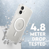 CARE by PanzerGlass iPhone 16 FLAGSHIP Urban Combat Cover - MagSafe Kompatibel - Star Lit / White