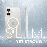 CARE by PanzerGlass iPhone 16 FLAGSHIP Urban Combat Cover - MagSafe Kompatibel - Star Lit / White