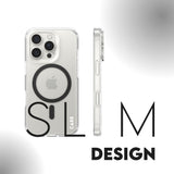 CARE by PanzerGlass iPhone 16 Pro FLAGSHIP Urban Combat Cover - MagSafe Kompatibel - Transparent / Black