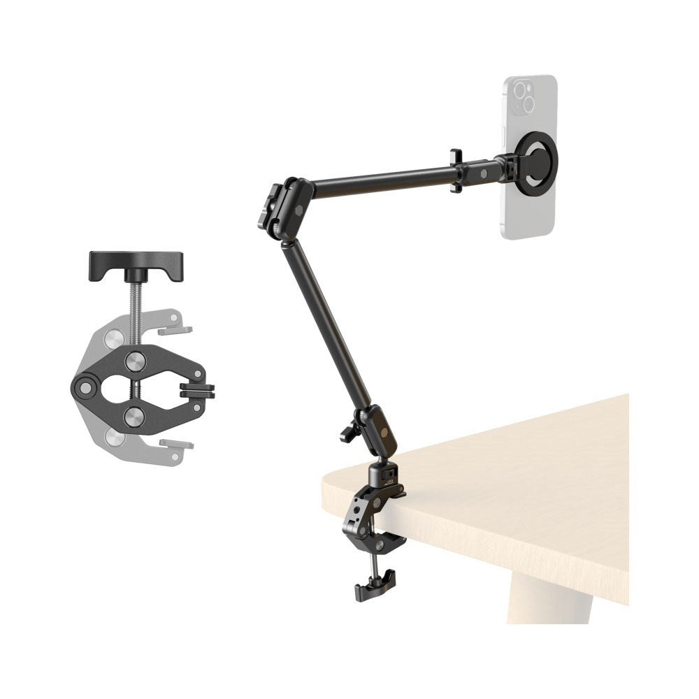 SmallRig 5626 Crab-Shaped Mobilholder - Bord - MagSafe Kompatibel - Sort