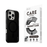 CARE by PanzerGlass iPhone 16 Pro FLAGSHIP Urban Combat Cover - MagSafe Kompatibel - Smokey / Black