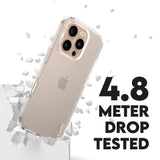 CARE by PanzerGlass iPhone 16 Pro FLAGSHIP Urban Combat Cover - Transparent