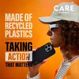 CARE by PanzerGlass iPhone 16 FASHION Fearlessly Fashionable Cover - MagSafe Kompatibel - Black