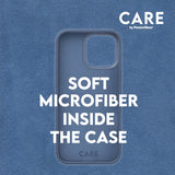 CARE by PanzerGlass iPhone 16 Pro FASHION Fearlessly Fashionable Cover - MagSafe Kompatibel - Coronet Blue