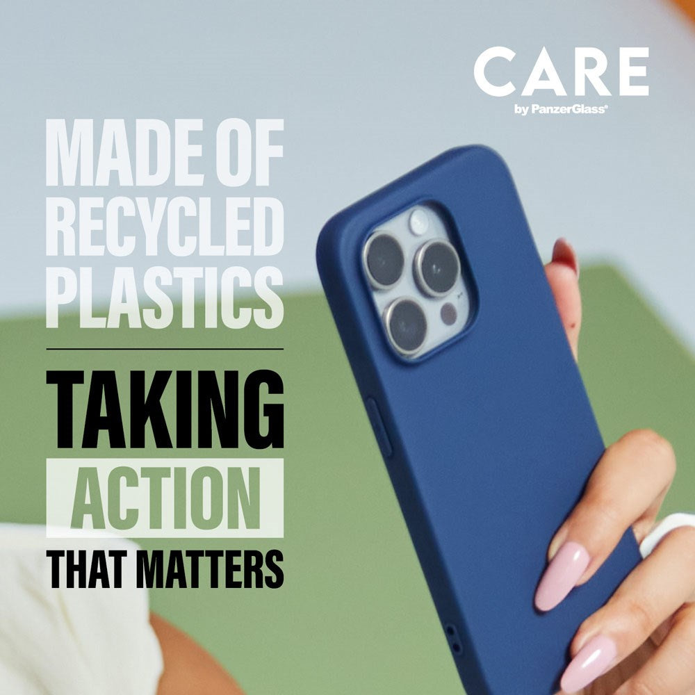 CARE by PanzerGlass iPhone 16 Plus FASHION Fearlessly Fashionable Cover - MagSafe Kompatibel - Coronet Blue