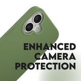 CARE by PanzerGlass iPhone 16 FASHION Fearlessly Fashionable Cover - MagSafe Kompatibel - Piquant Green