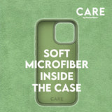 CARE by PanzerGlass iPhone 16 Pro FASHION Fearlessly Fashionable Cover - MagSafe Kompatibel - Piquant Green