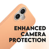 CARE by PanzerGlass iPhone 16 FASHION Fearlessly Fashionable Cover - MagSafe Kompatibel - Peach Fuzz
